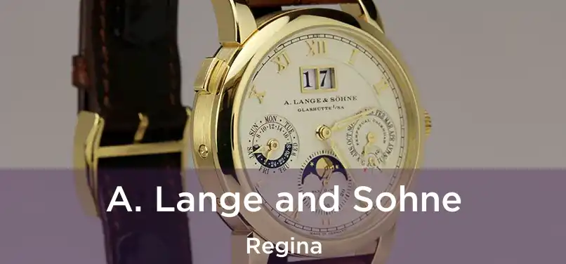  A. Lange and Sohne Regina
